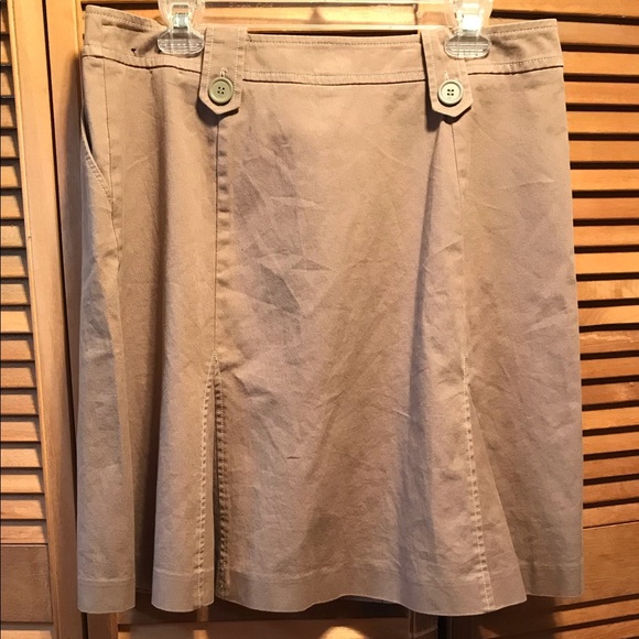 W Work to Weekend Khaki Skirt Suit - Picture 8 of 8